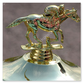 Pokal mit Gravurschild