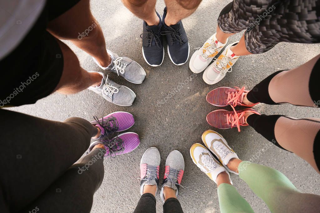 Team in Trainingsbekleidung